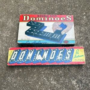 Vintage Halsam Dominoes - Set of Two (2)